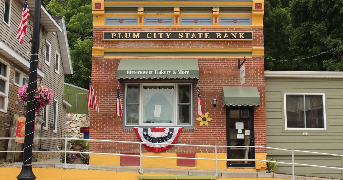 Wisconsin Historical Markers Plum City State Bank