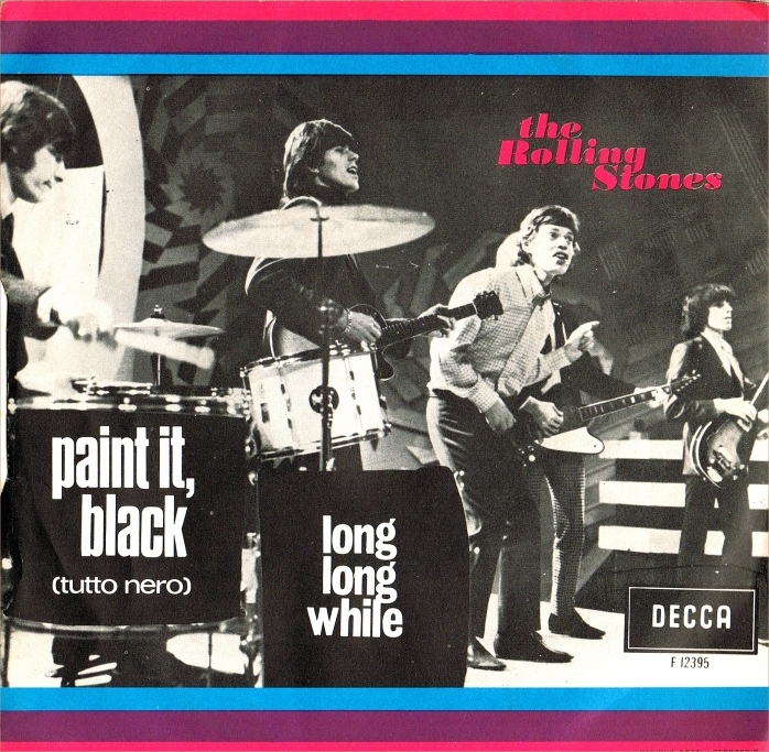 7" Records The Rolling Stones "Paint It, Black" (1966)
