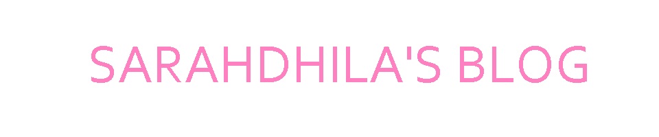 Sarahdhila's blog