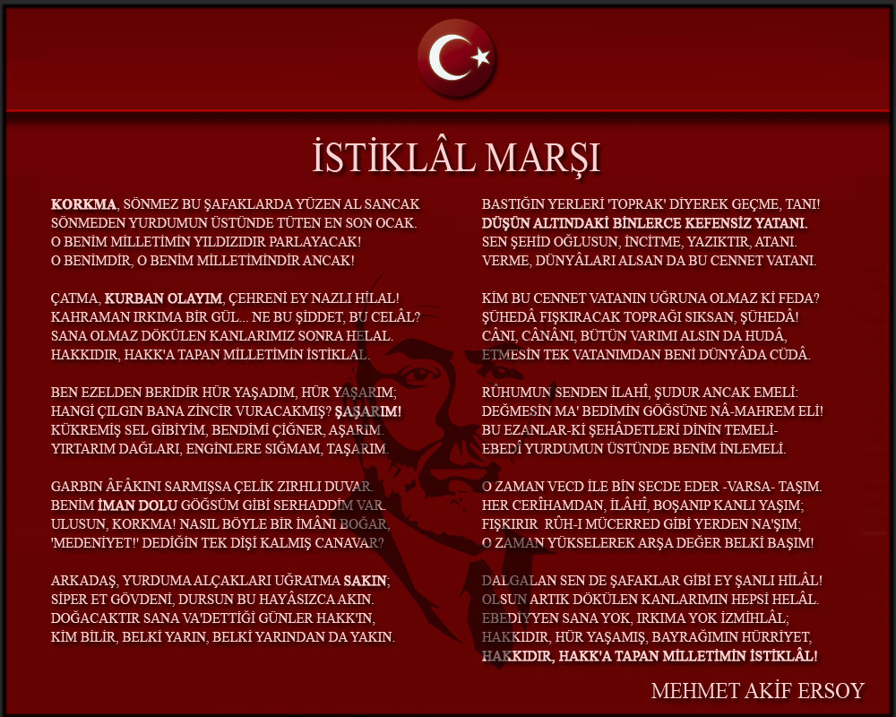 İSTİKLAL MARŞIMIZ