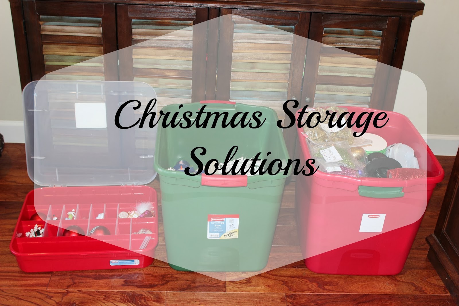  Christmas Storage Solutions