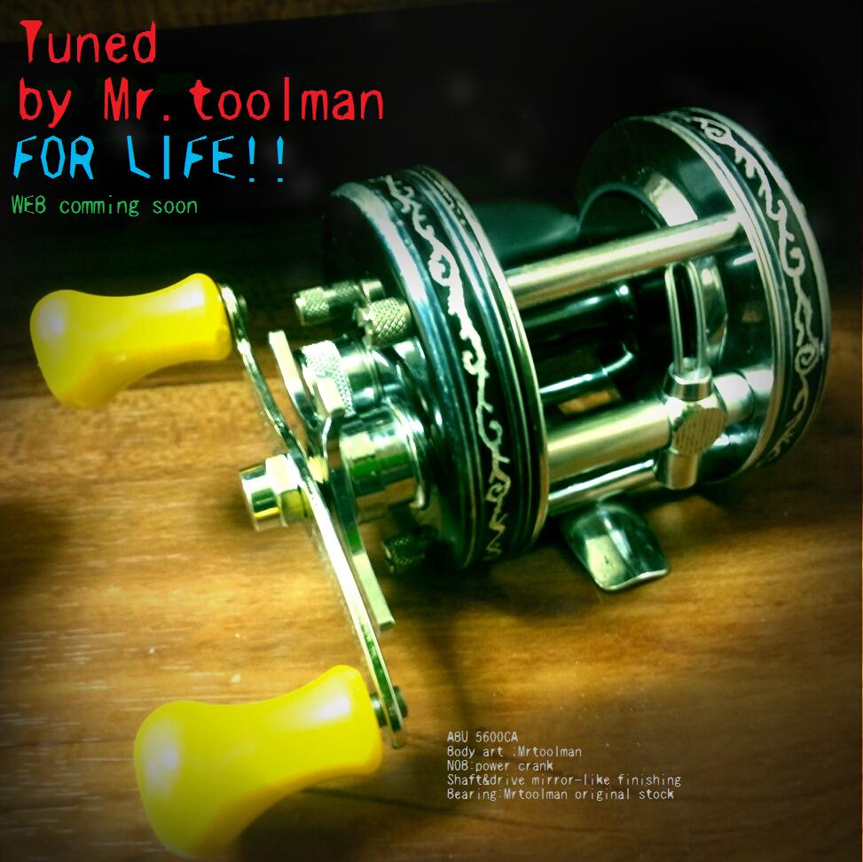 Toolman Lures リールチューニング 改造ではありません Toolman Lures リールチューニング 改造ではありません