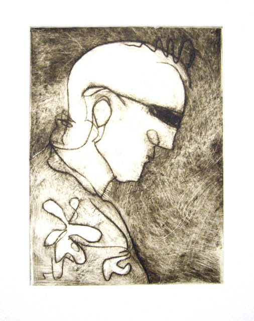 etching by bridget farmer Etching by Bridget Farmer
