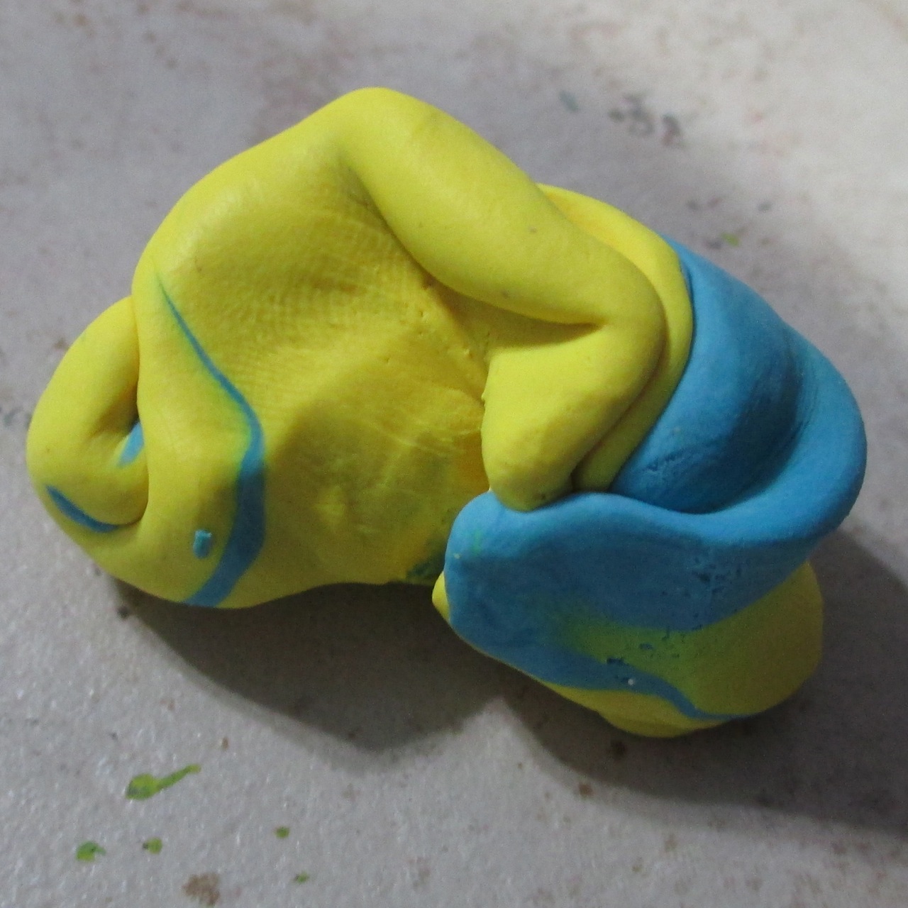 For the love of Easy Peasy Polymer Clay Worry Stone Tutorial