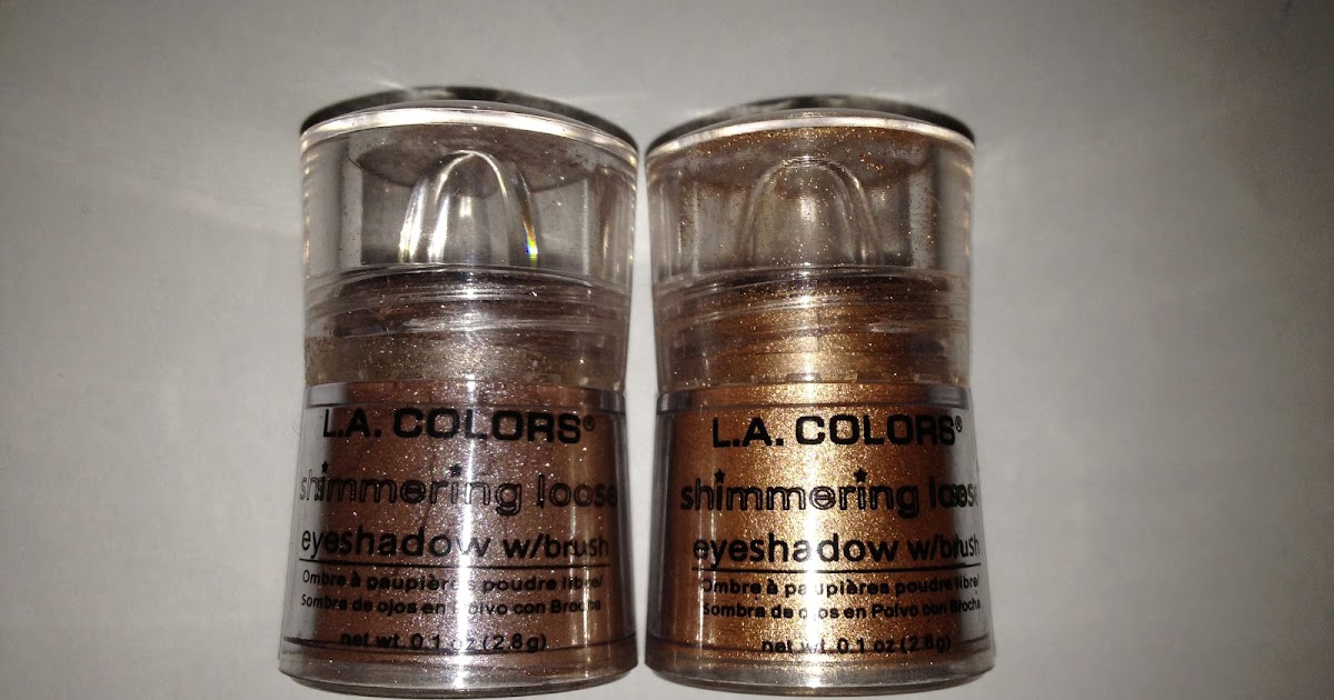 buzzbeebeauty La Colors Loose Eyeshadows