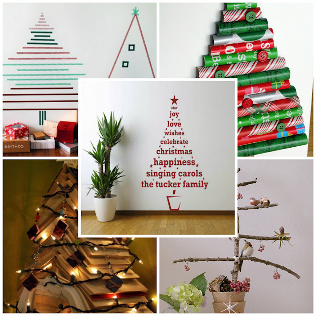25 Ideias de Árvore de Natal para decoração de ultima hora - | Blog Casa e  Decoração