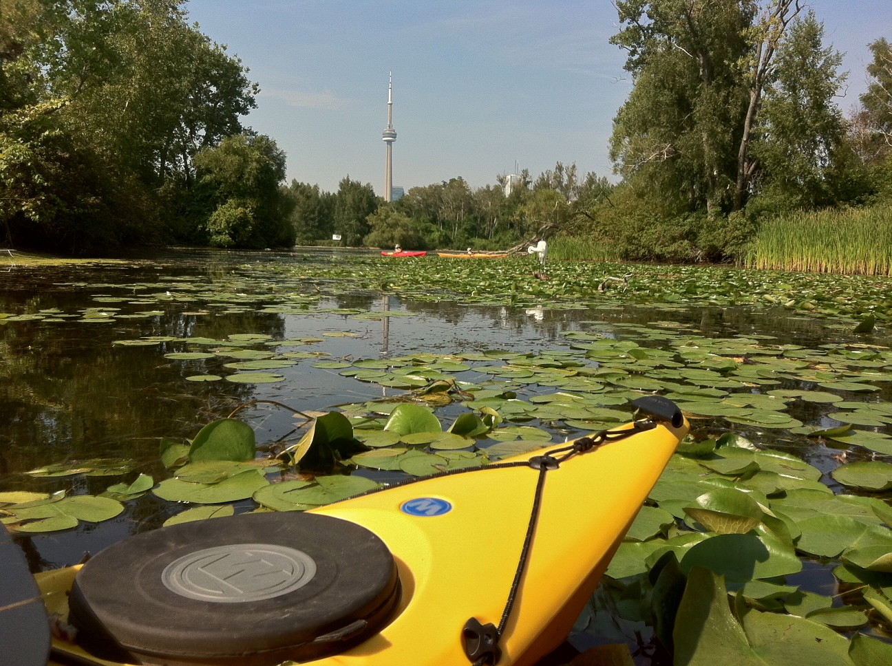 Toronto Fun Places In kayak around Toronto Islands (girlfriends outing)