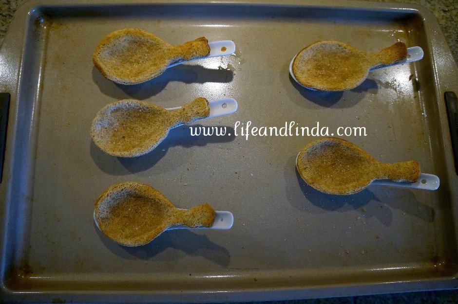 Edible Bread Spoons Life and Linda