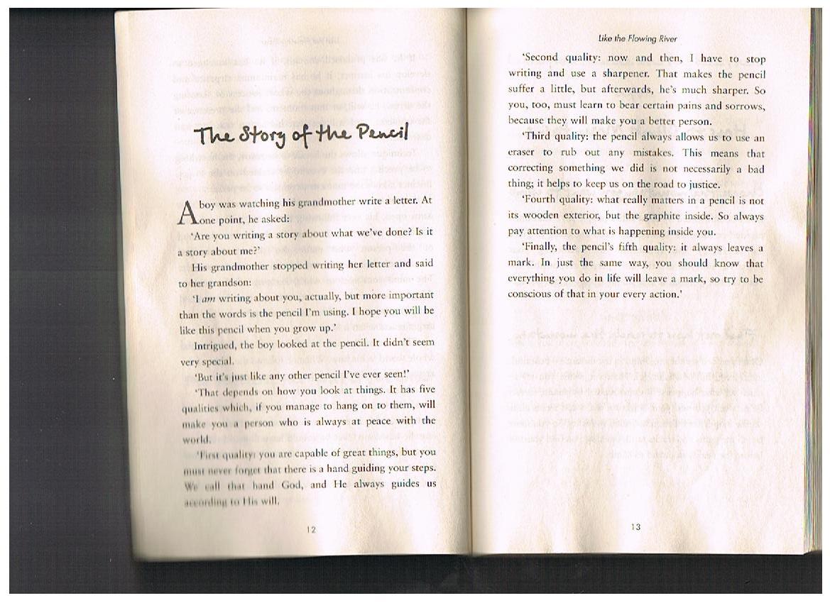 Like the Flowing River by Paulo Coelho - Fantastic Fiction
