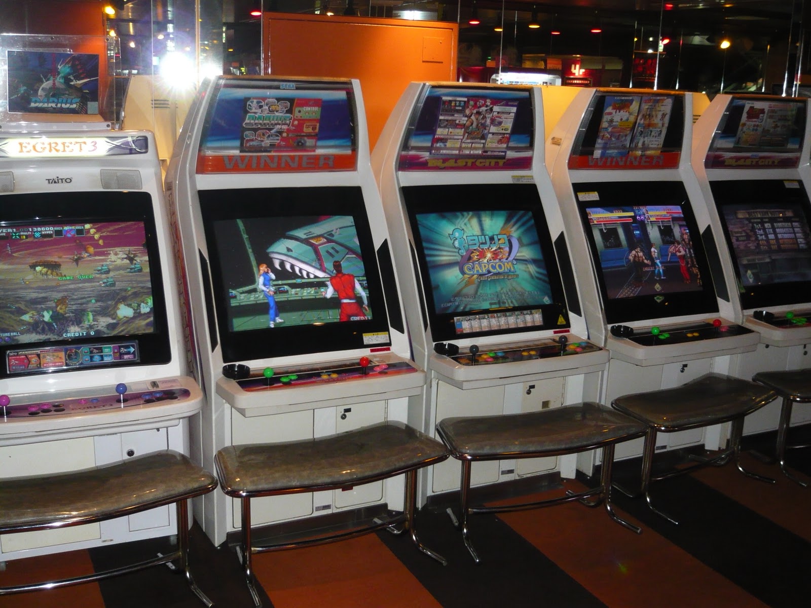 JAPAN, ARCADES & GAMING Hiroshima Arcade Game Centres