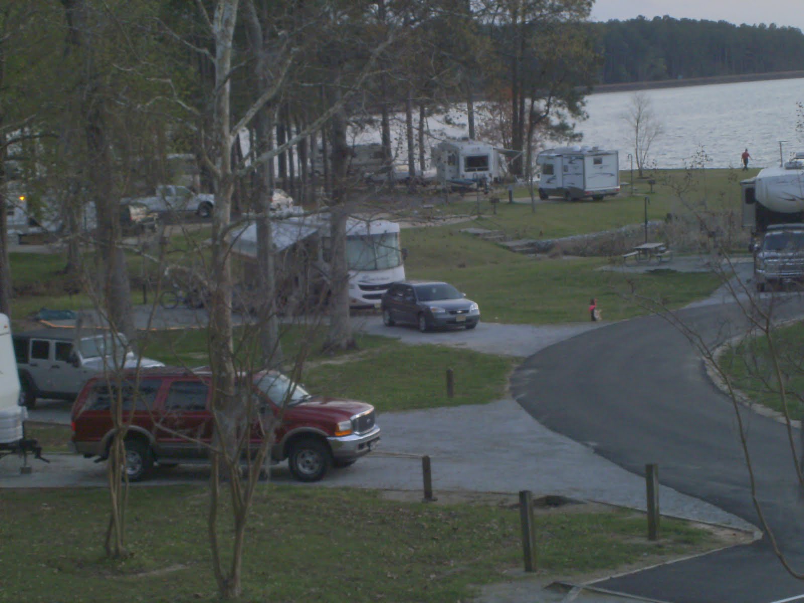 Our first campground, after