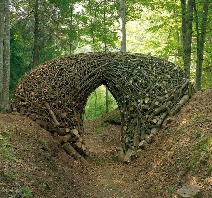 News Dumper 12 creative natural sculptures