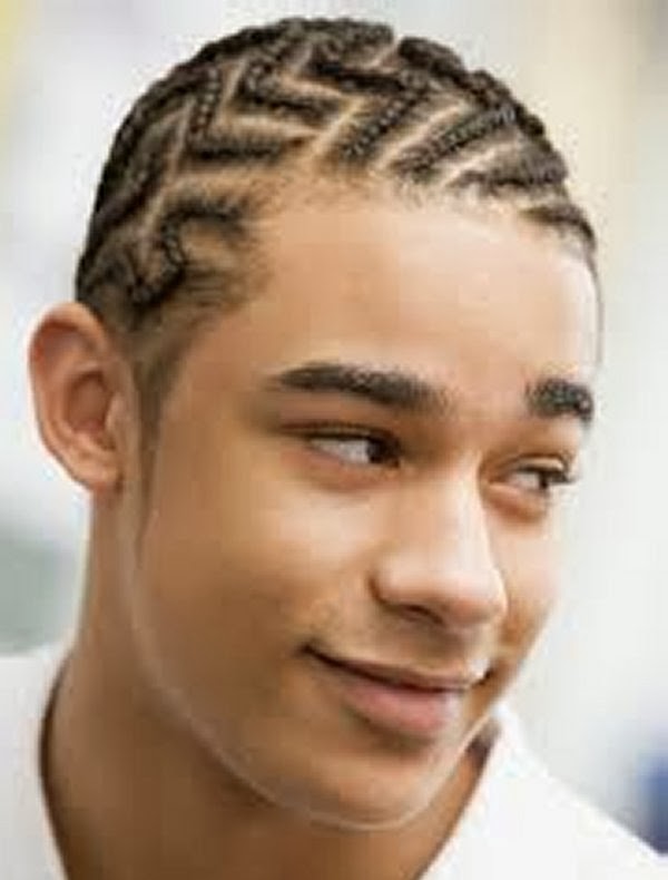 Short Hairstyles and Haircuts for Men/ Black Men: Cornrows Hairstyles ...