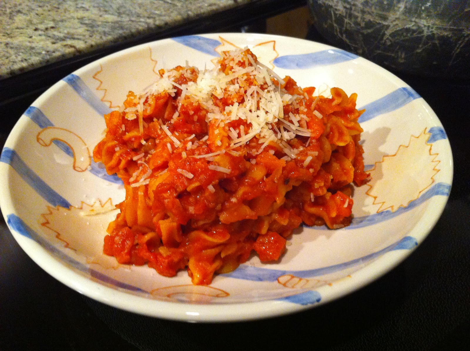 Playing With My Food! Pasta With Arrabiata Sauce