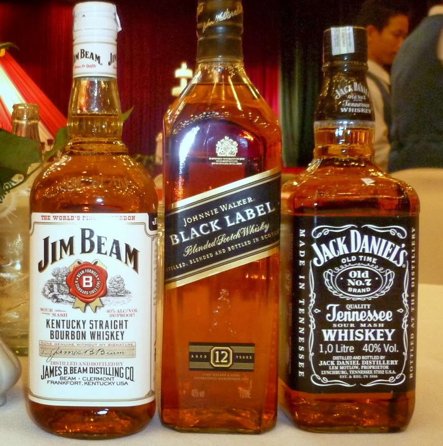 Groeten uit Occitanie Jim Beam, Jack Daniel en Johnny Walker waren met