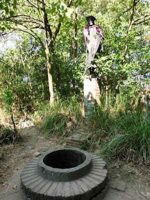 Well at Minxiong Ghost House in Chiayi