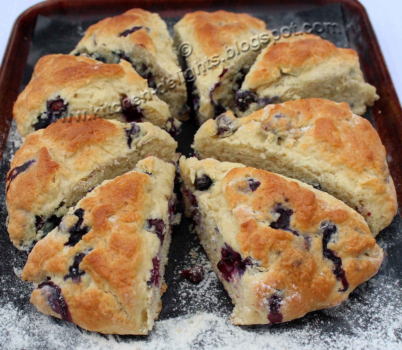 Kitchen Delights Bill Granger Blueberry Breakfast Scones