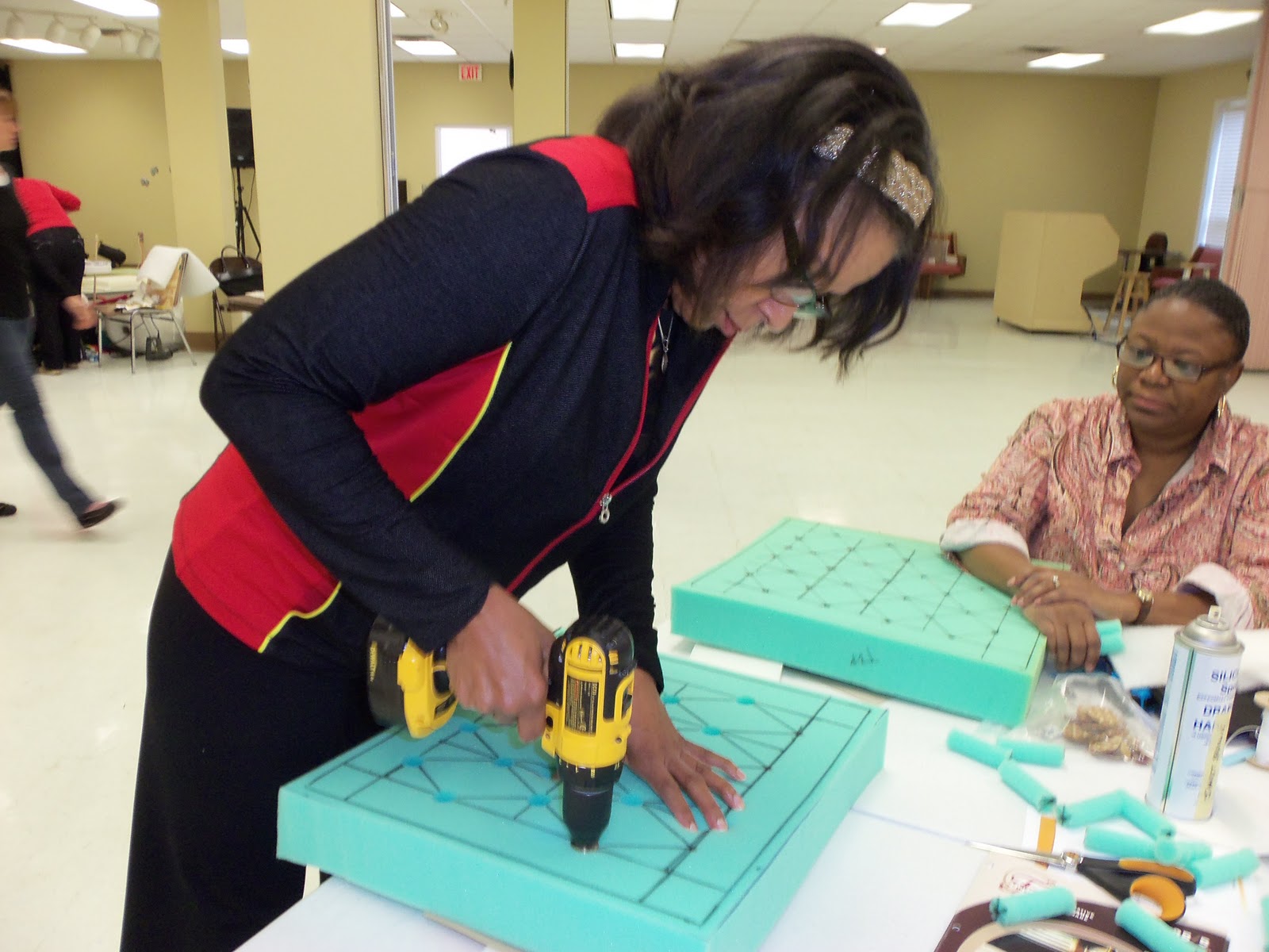 Rowley Company Upholstery Tufting Class in Atlanta