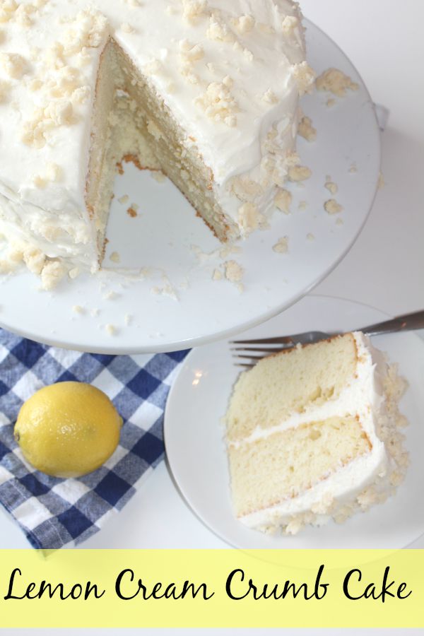 lemon crumb cake