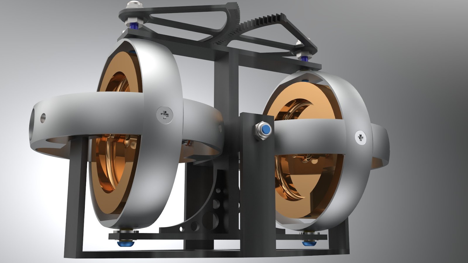 wind and water and earth Louis Brennan mechanical gyro stabilization