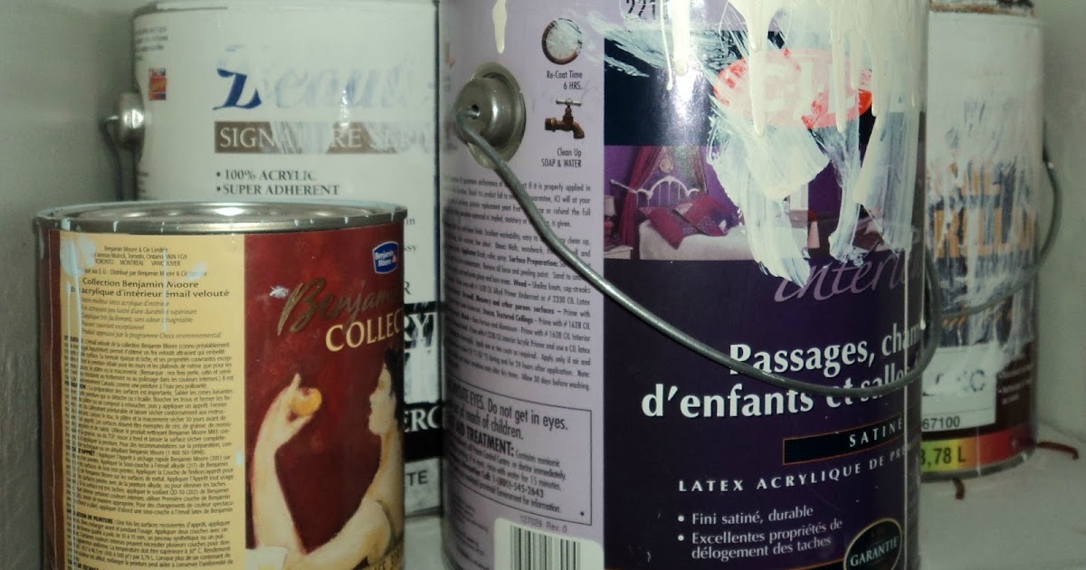 Purging and Storing Leftover Paint From Overwhelmed to Organized