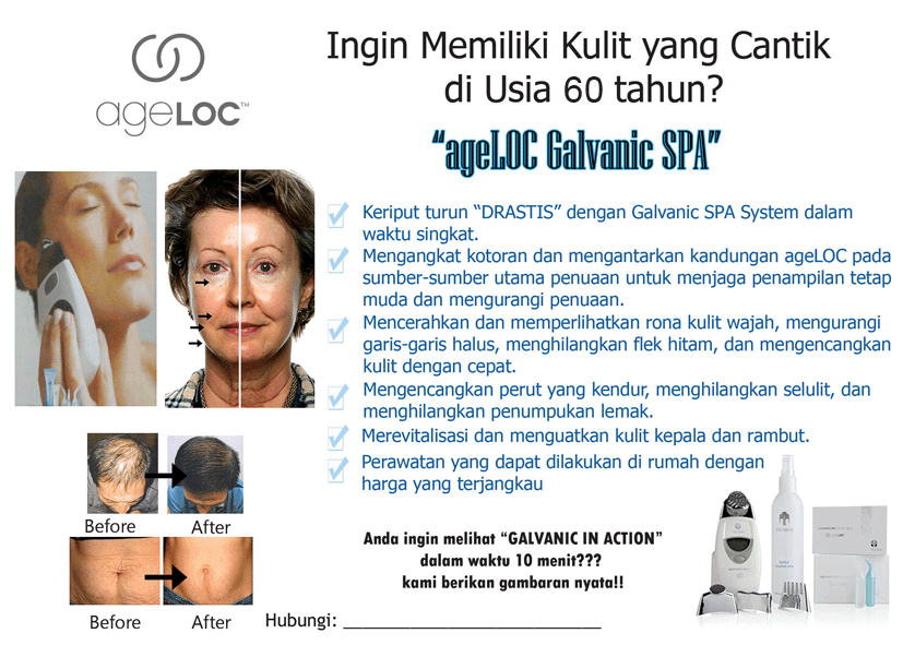 Ageloc Galvanic Spa NU SKIN