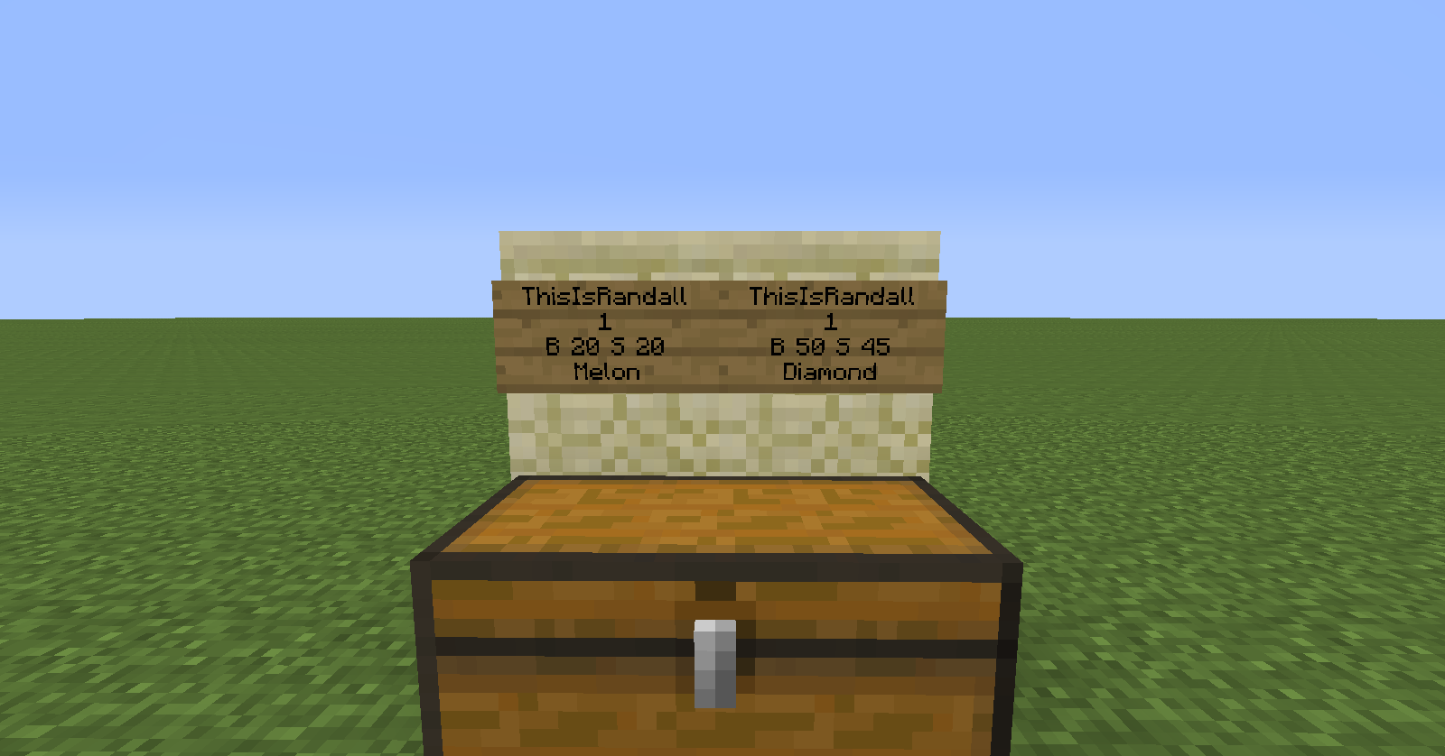 How to create a chest shop. (Minecraft PlugIn)