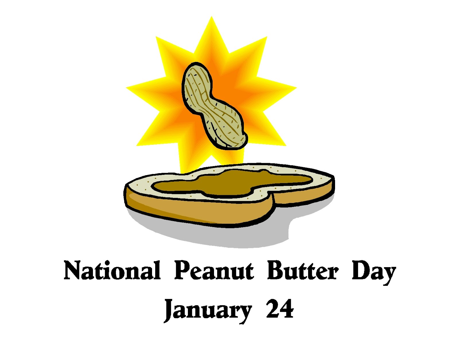 Free Posters and Signs National Peanut Butter Day