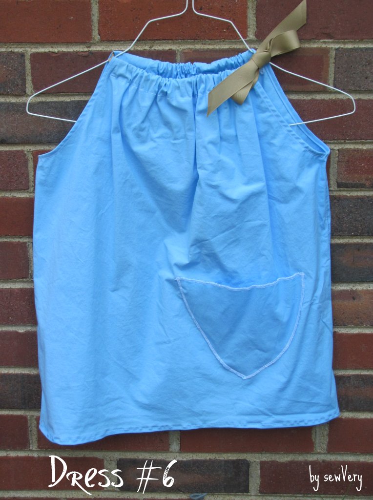 sewVery Men's Shirt to Pillowcase Dress = Worthy Cause