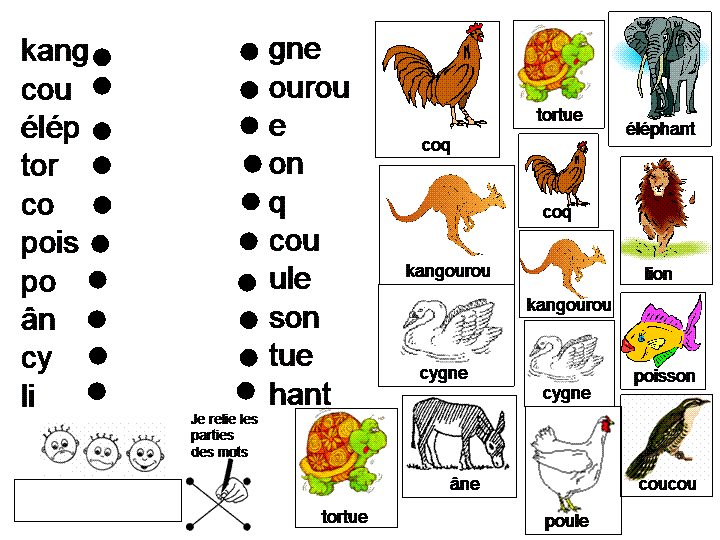 Animaux en 3 lettres Buccolabial