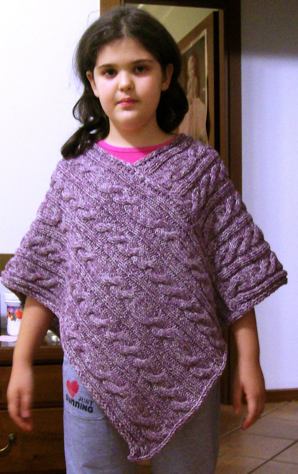 elena bijoux: Finalmente finito il poncho con le trecce