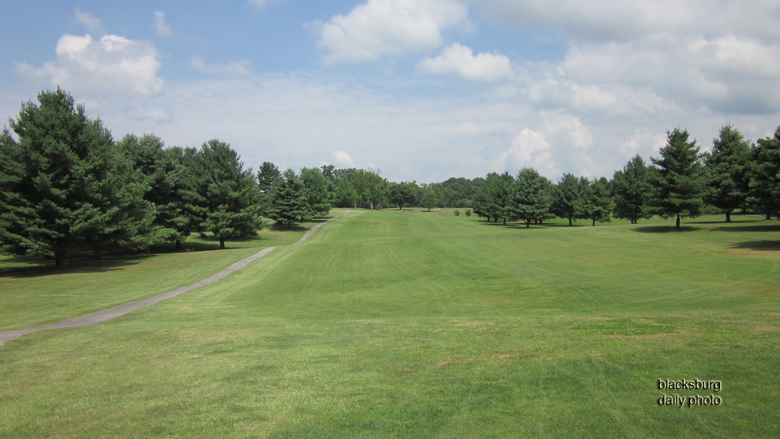 Empty Golf Course