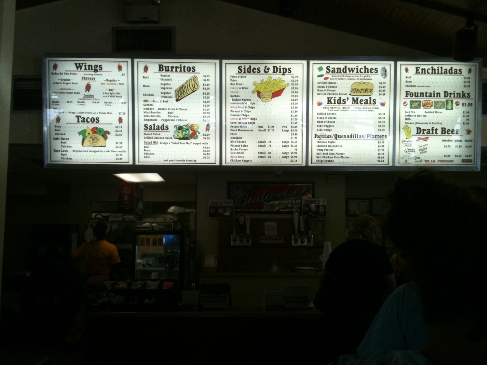 Wings Ole (Evansdale) Candace Lately