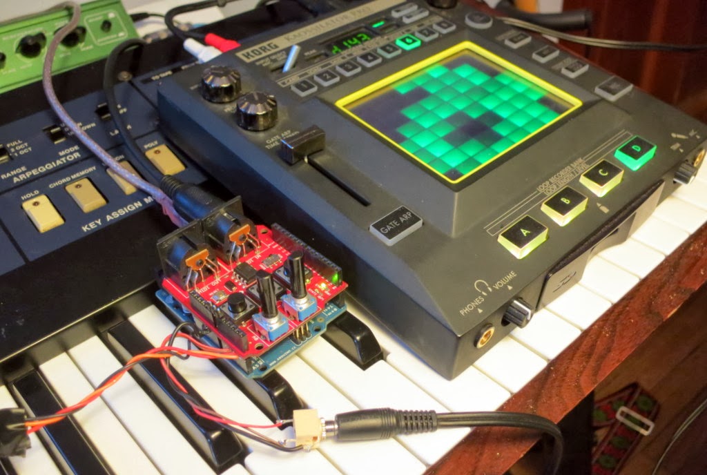 Synth Hacker Arpeggiator Fun My MIDItoTrigger Converter