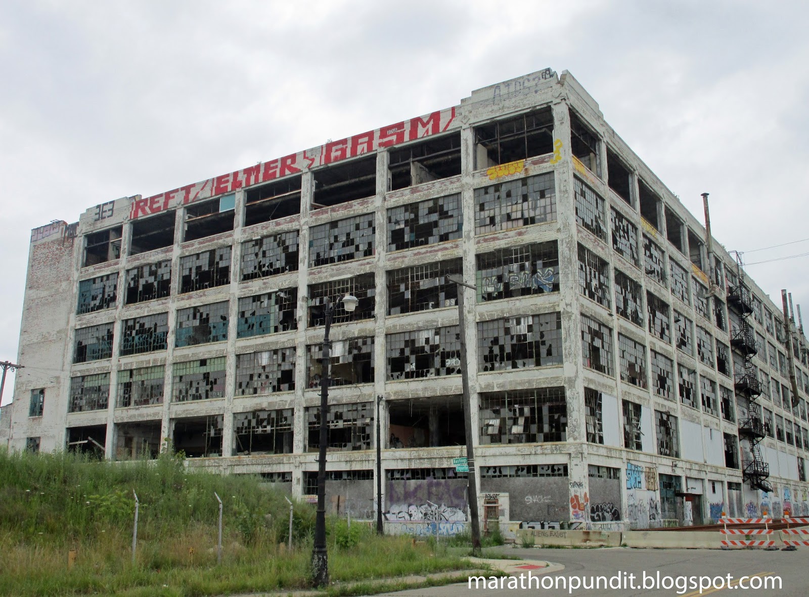 Marathon Pundit (Photos) Detroit�s abandoned Fisher Body