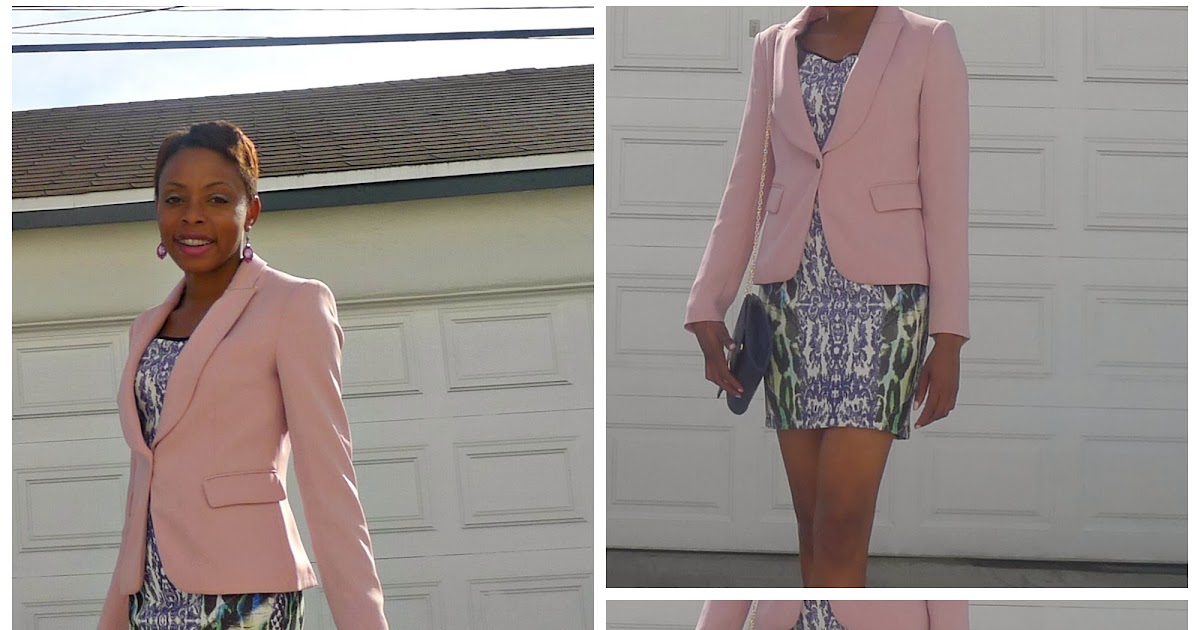 pencil dress with blazer