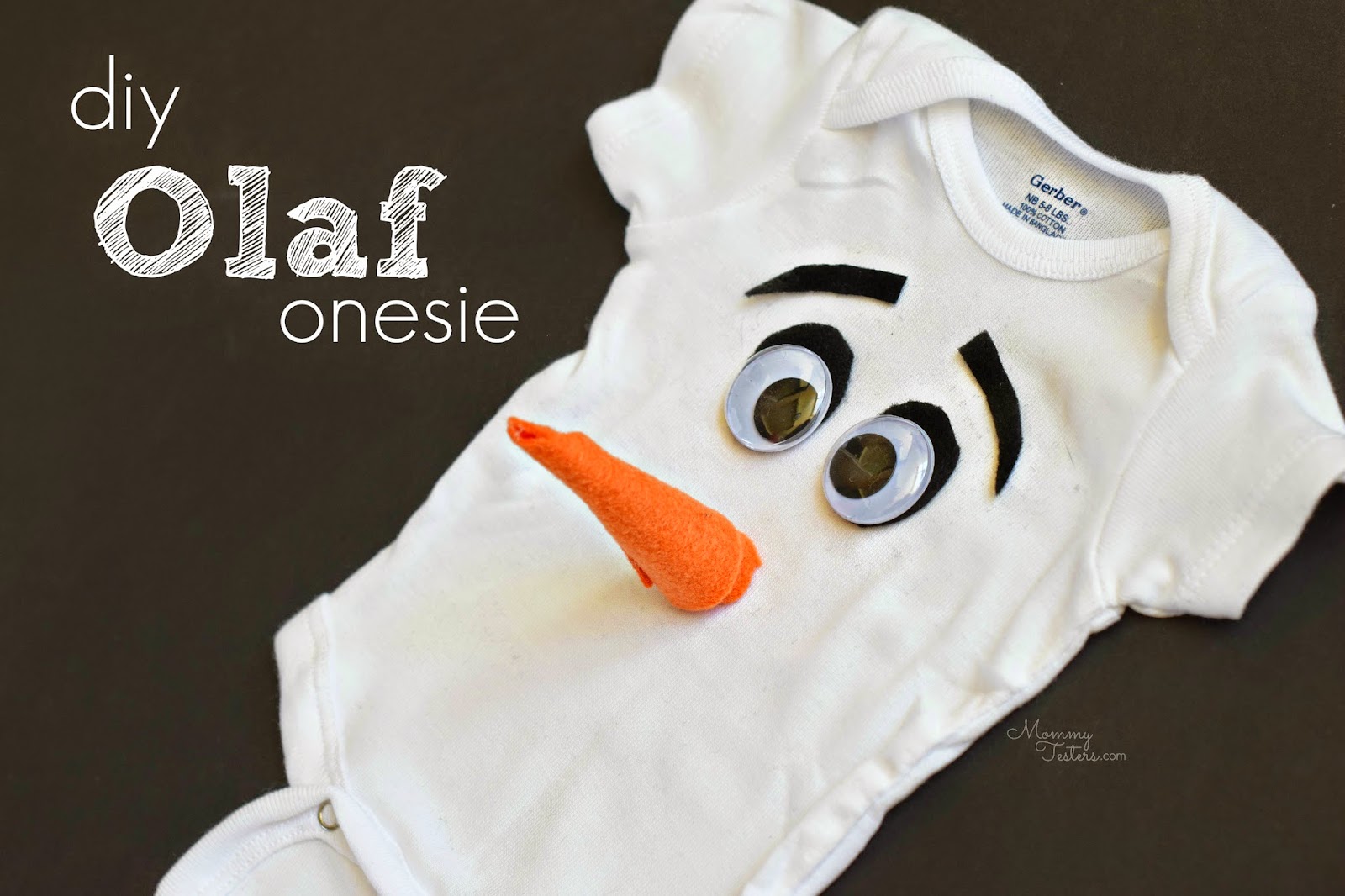 olaf onesie baby