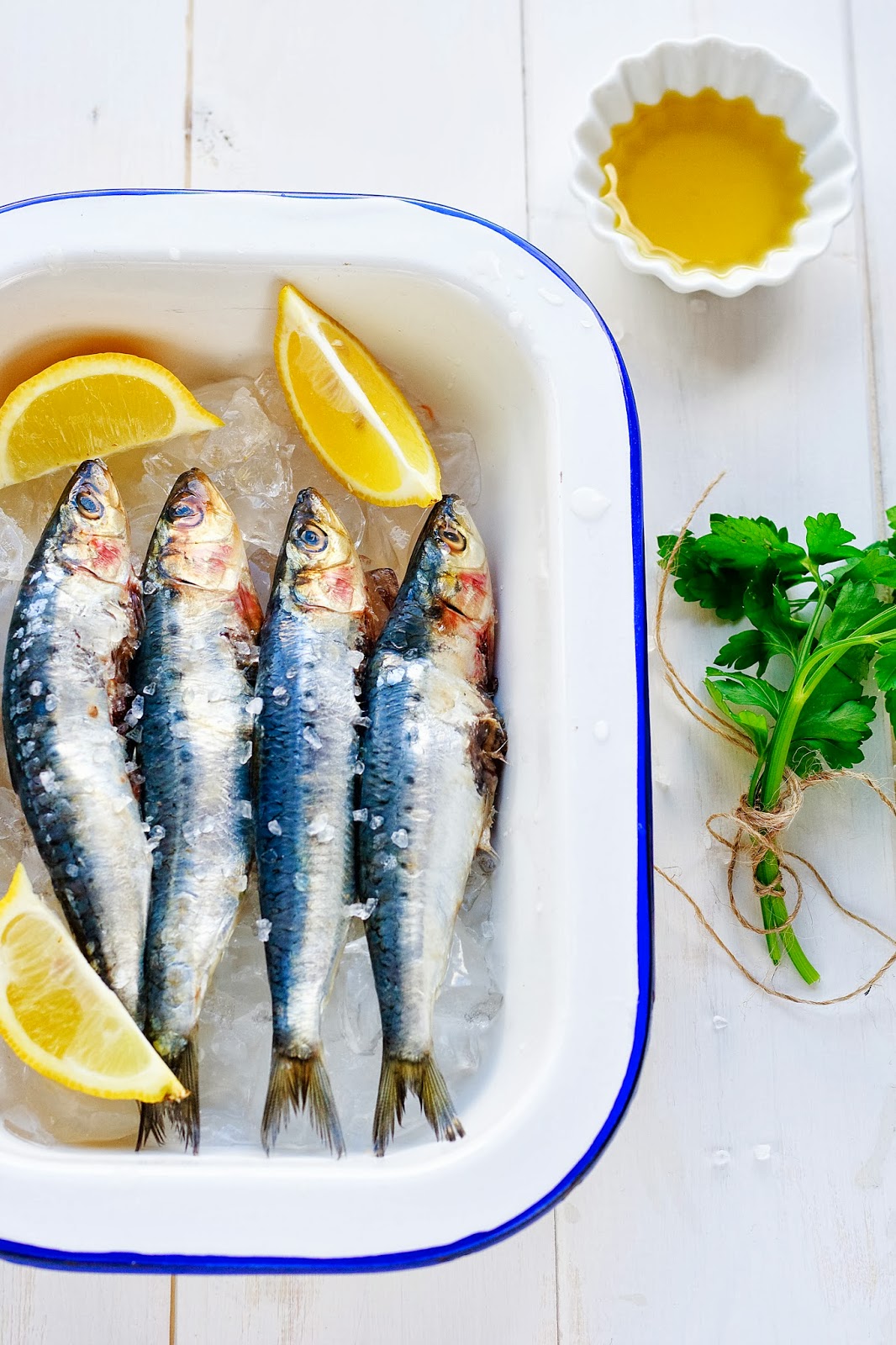 Fried sardines with garlic, chilli and fresh herbs The Coffee Break