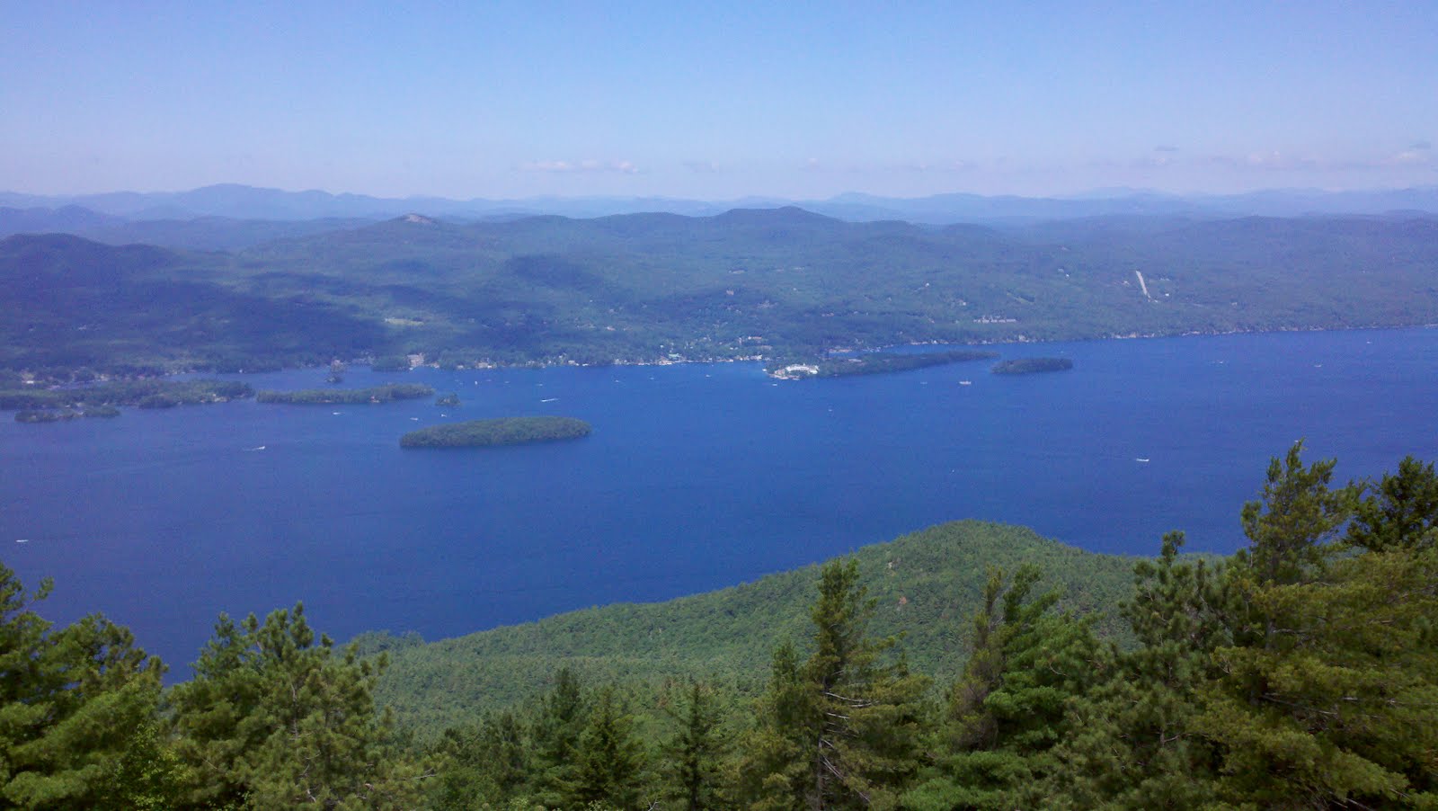 Off on Adventure Buck Mountain Lake NY 7/24/2011