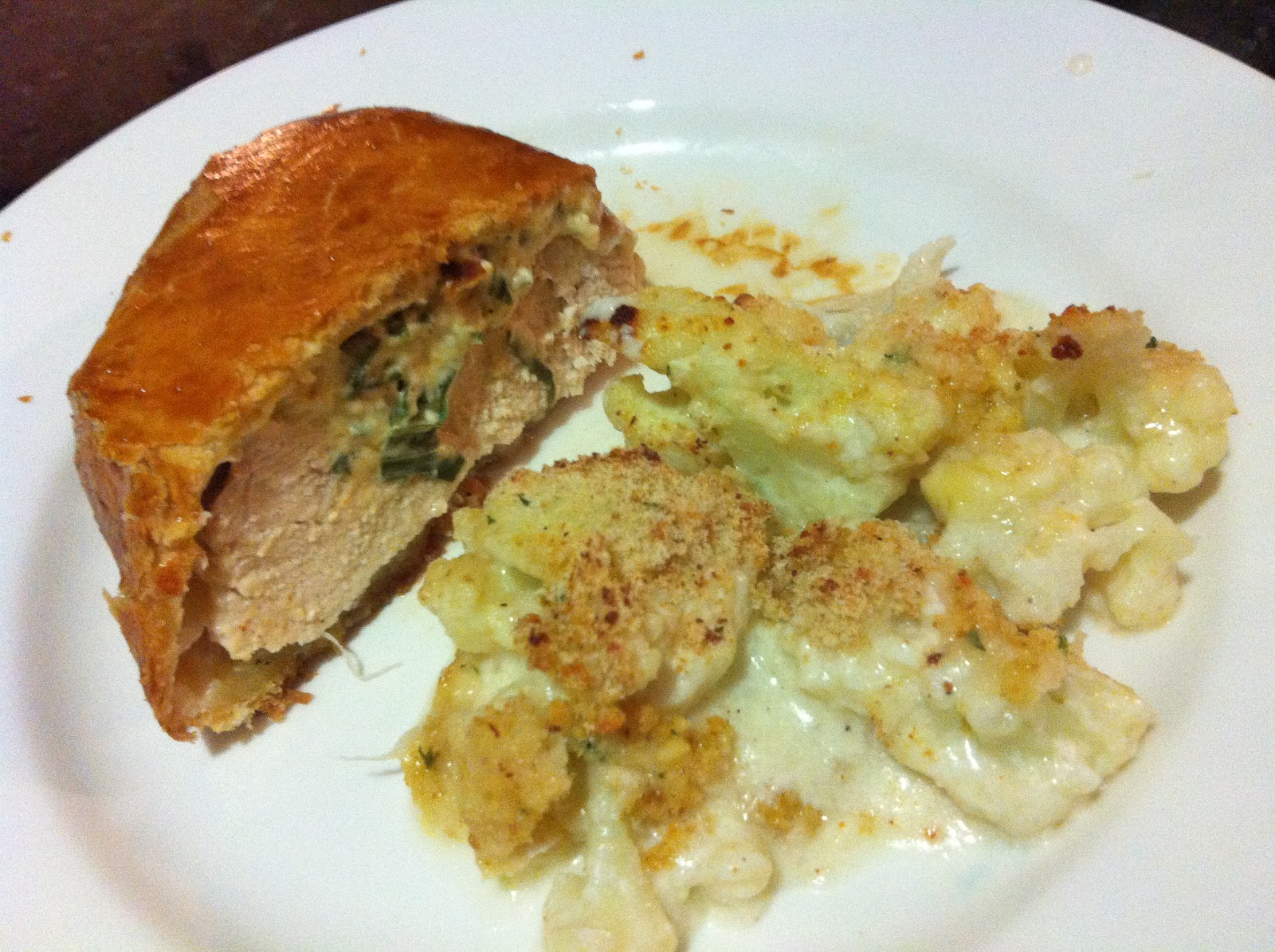 My Perfect Nest Puff Pastry Chicken & Cauliflower Gratin