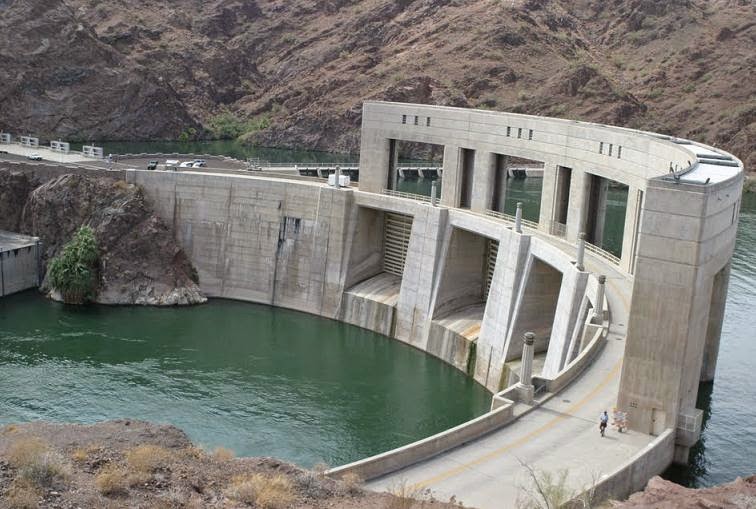 Man Made Structures Parker Dam, USA