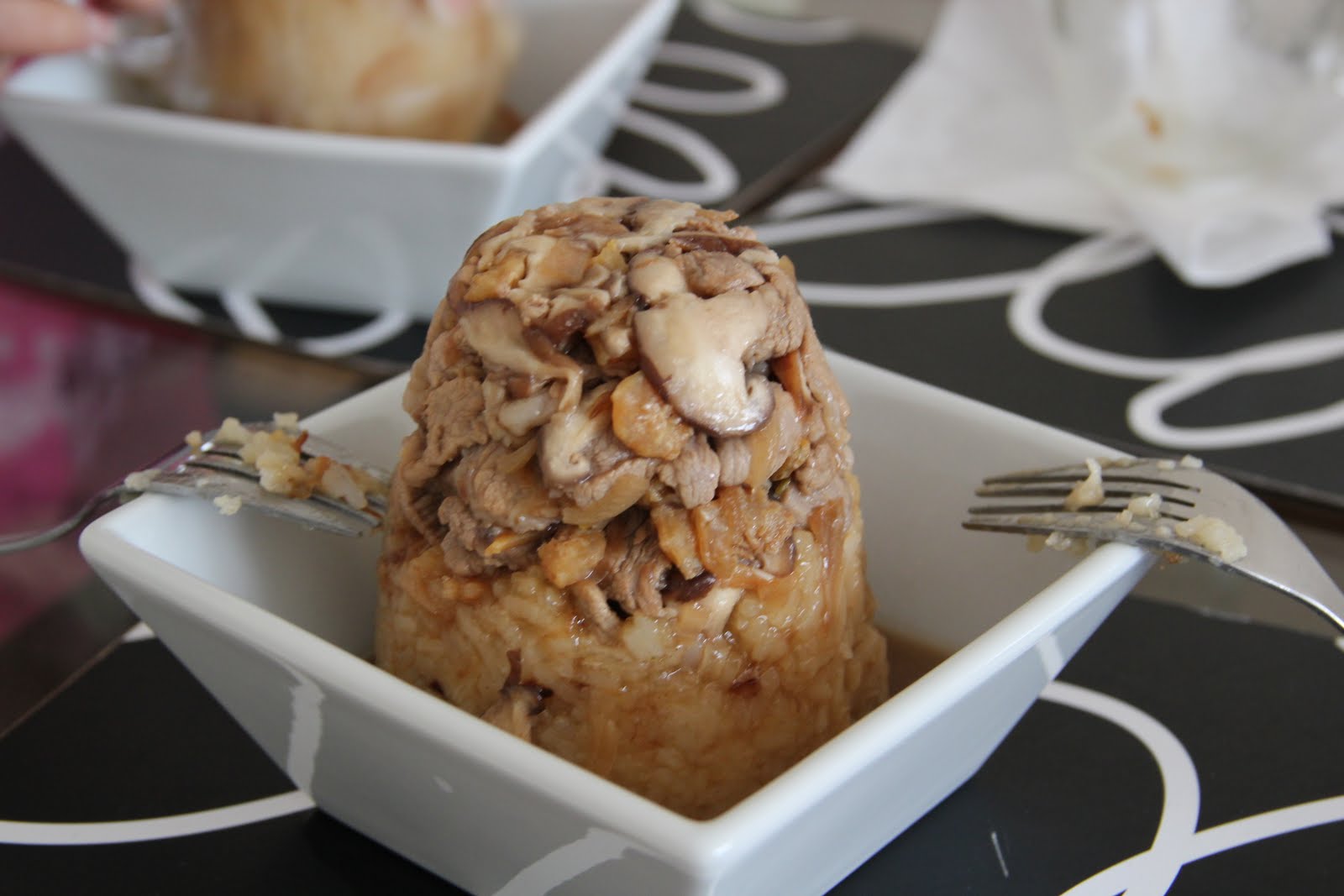 Esther Food Adventure Rice Cake in a Bowl