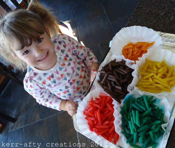 Kerrafty Creations Colorful Pasta Beads