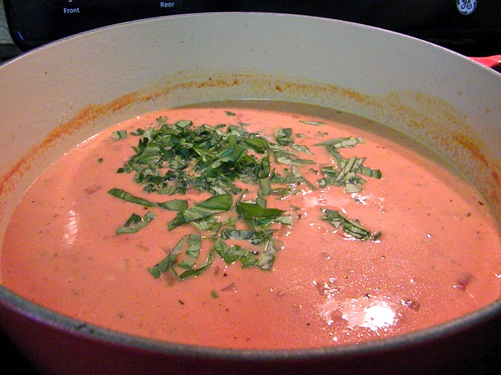 Gluten Free with Julie B Tomato Parmesan Soup