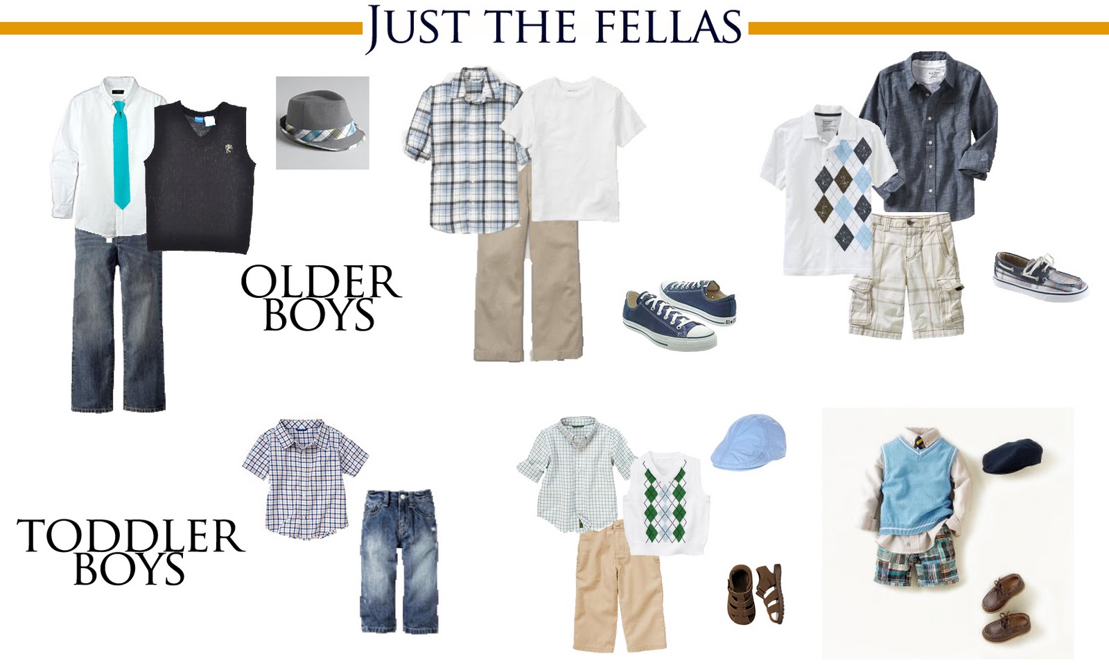 Cristin Emrick Photography {For the Boys} Portrait Wardrobe Guide