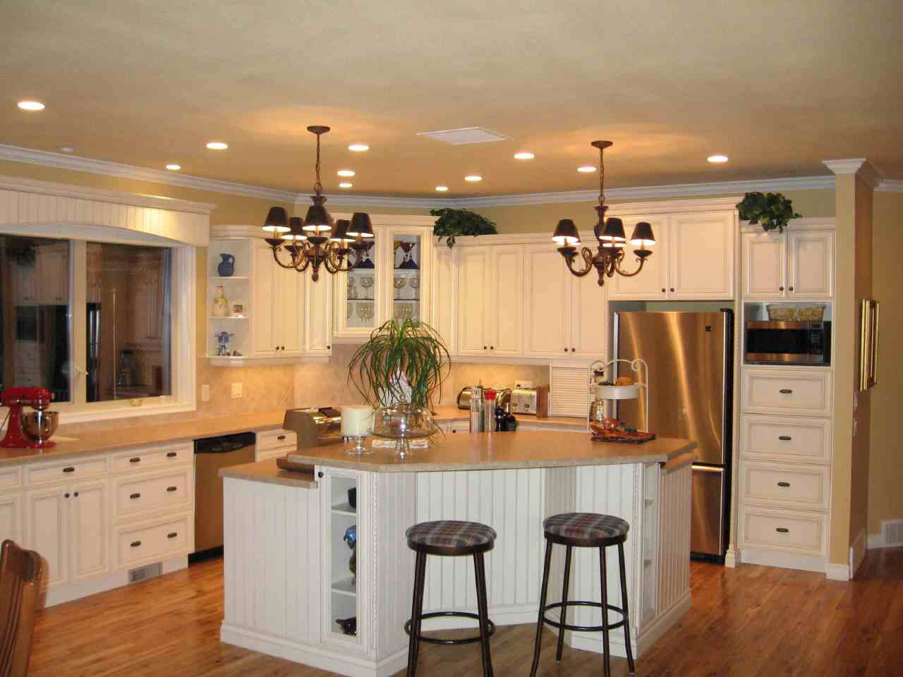 Decorating ideas for kitchen cabinets Kitchen Island Design Ideas for Small Kitchens
