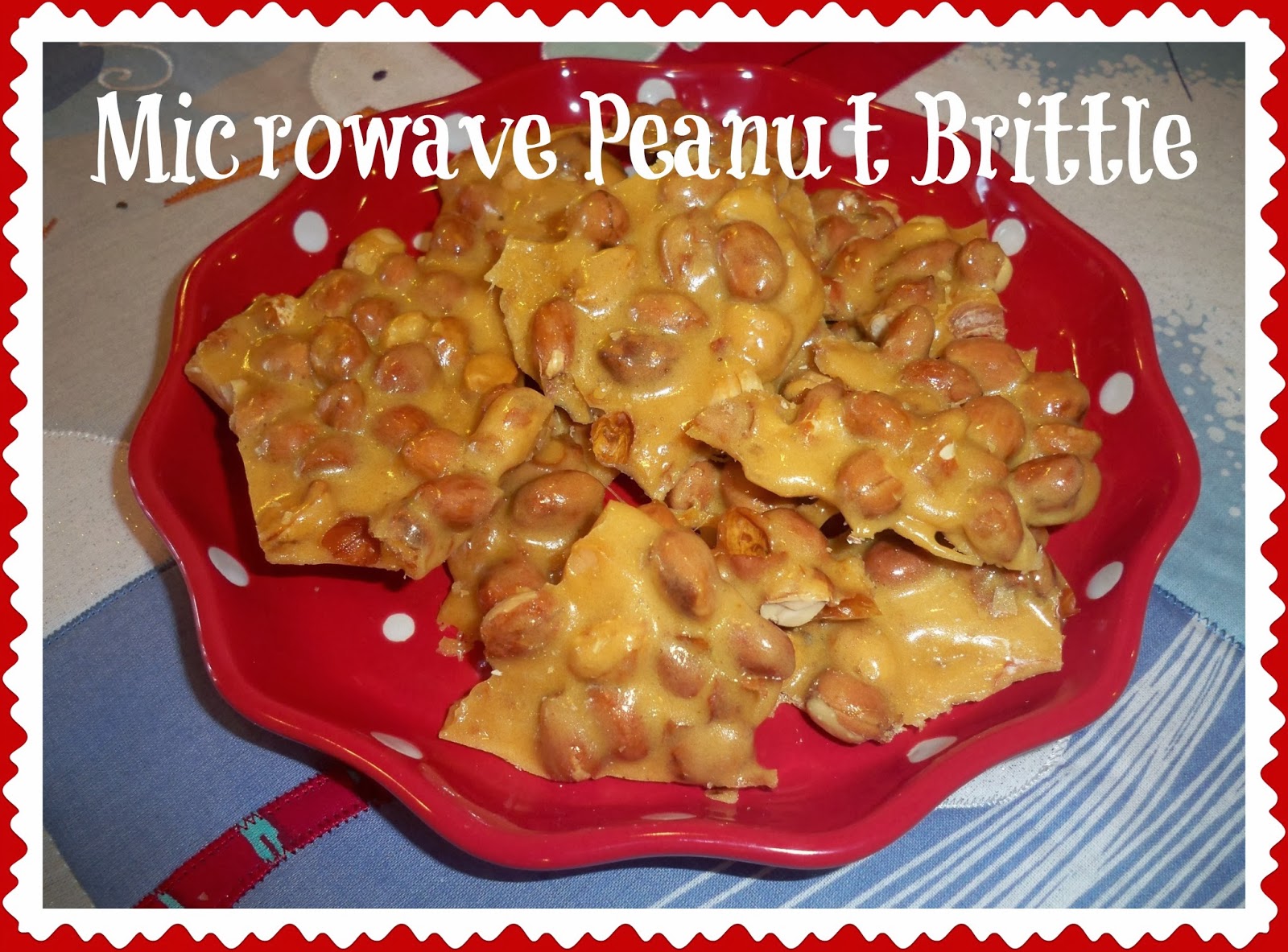 Easy as Pie Microwave Peanut Brittle Recipe and Tutorial
