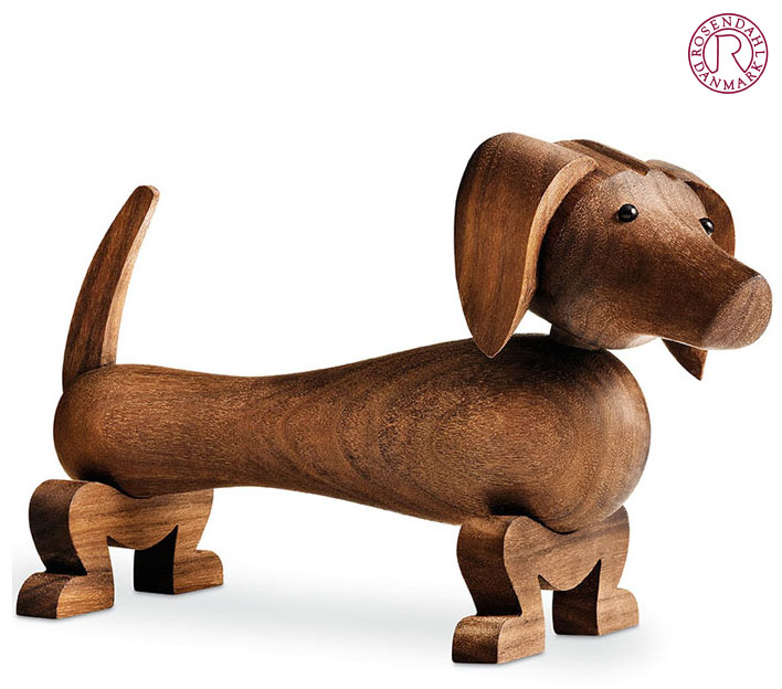 Wooden Toy Dog by Kay Bojesen modern design by