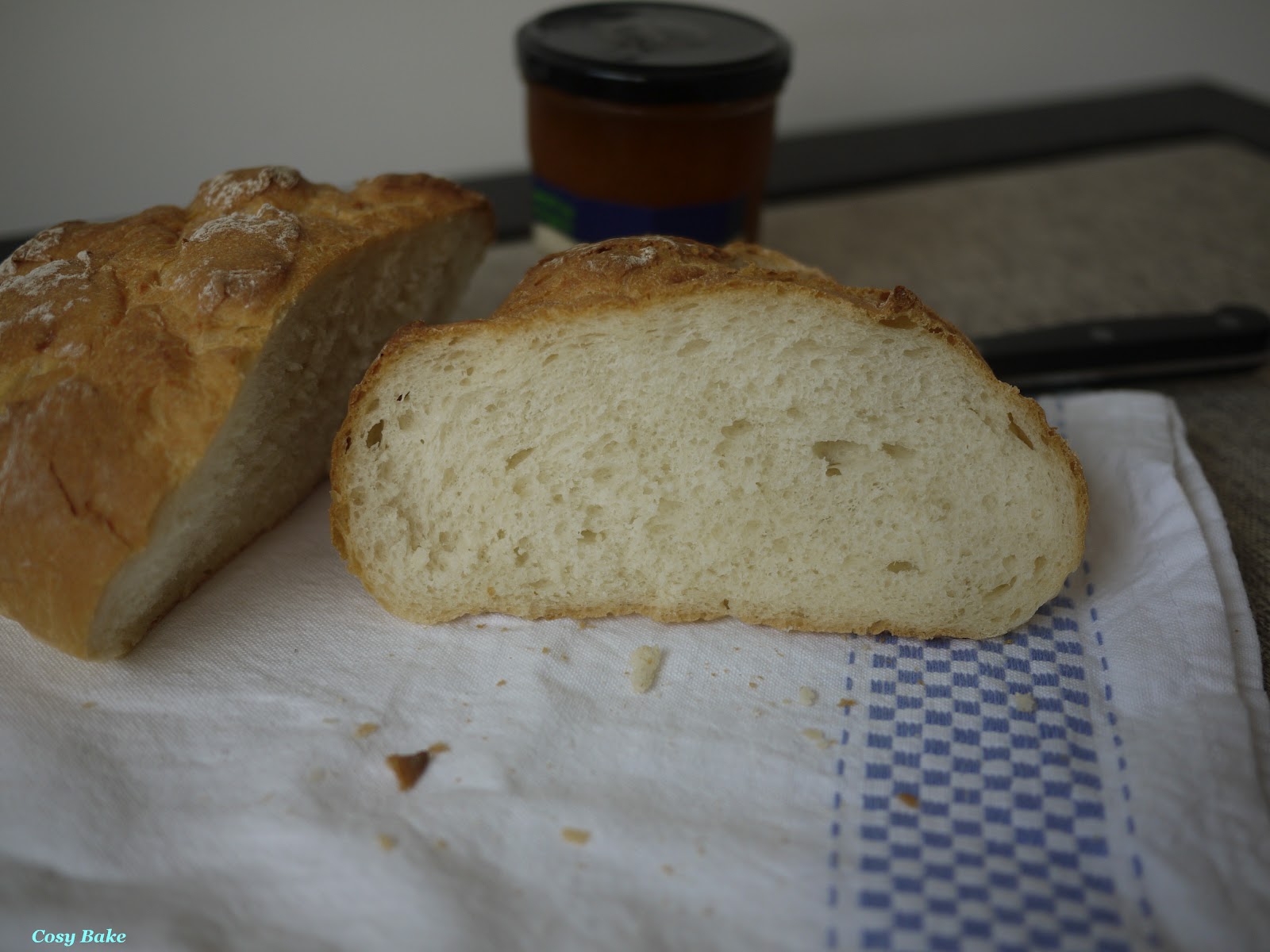 Natural Fermentation Country Boule Bread