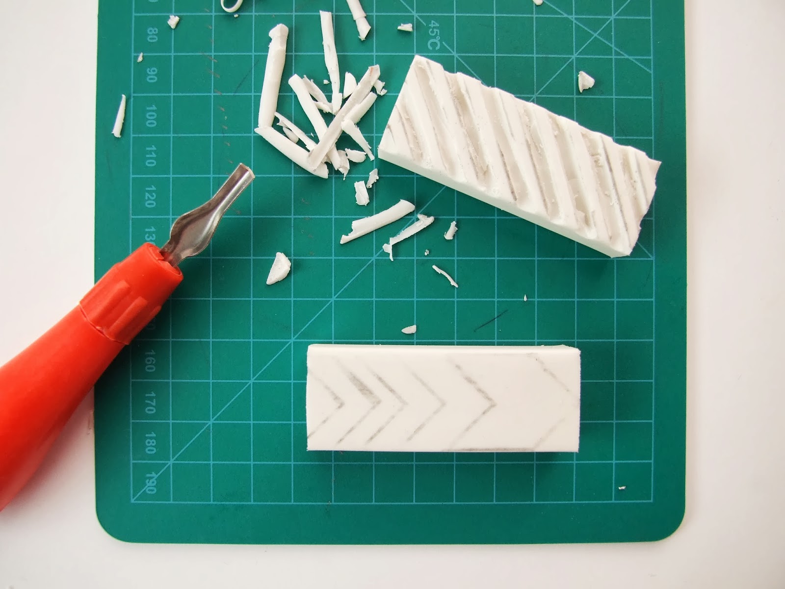 DIY MAKE YOUR OWN CUSTOM ERASER STAMPS. Gathering Beauty